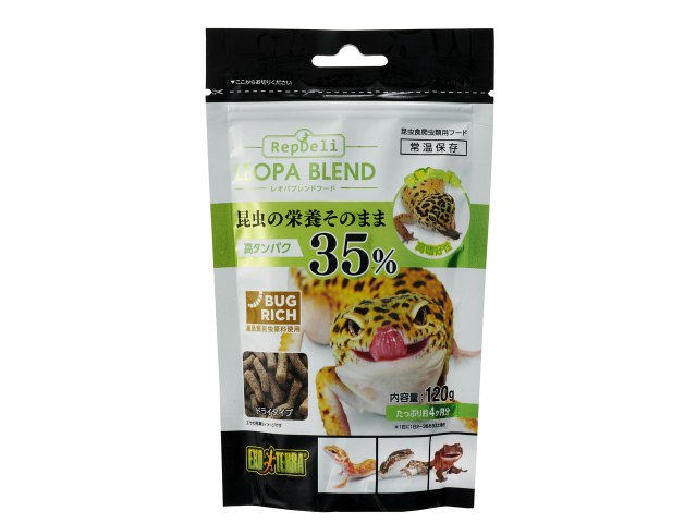 レオパブレンドフード 120g
