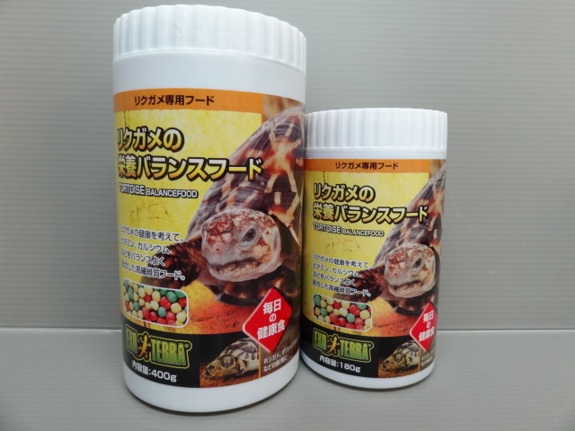 リクガメの栄養バランスフード(1)